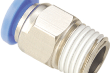1/8 NPT Push to Connect Fittings Male Straight