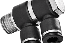 Push in Fittings PHD Male Double Banjo