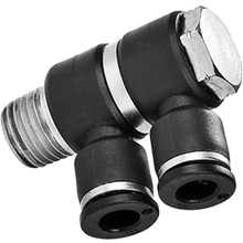 Push in Fittings PHD Male Double Banjo