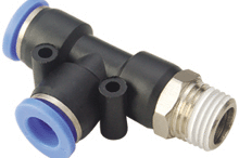 Push in Fittings PD Male Run Tee