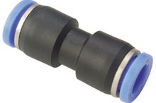 Push in fittings PU Union Straight