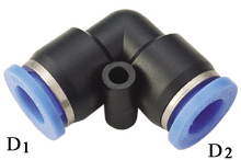 Push in Fittings PVG Union Elbow Reducer
