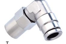 BPLF Female Swivel Elbow