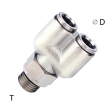 Brass Male Swivel Y