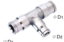 BPEG Union Reducer T