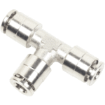 Brass push-in Union Tee fittings