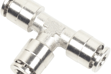Brass push-in Union Tee fittings