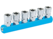 Inline 6 way quick couplings