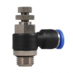 JSC-G BSPP Thread Composite Right Angle Flow Control-out Valves